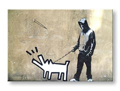 Слики на платно 1-делна Street ART – Banksy BA014O1