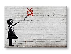 Слики на платно 1-делна Street ART – Banksy BA018O1