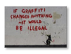 Слики на платно 1-делна Street ART – Banksy BA022O1